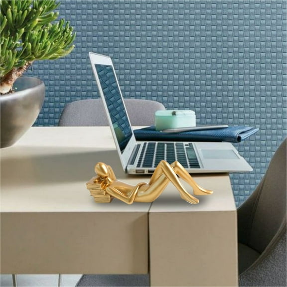 Elegant Desktop Ornament Decorative Figurine for Home Unique Art Piece for Shelf and Table Display