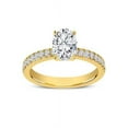 thumbnail image 1 of Elegant Diamond Ring 0.75 Carat Round Cut Diamond on 10k Yellow Gold, 1 of 2