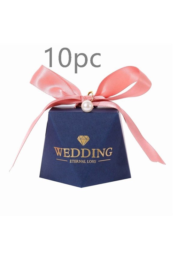 Elegant Diamond Shape Gift Box for Weddings, Parties, and Baby Showers - Unique and Versatile Packaging Solution