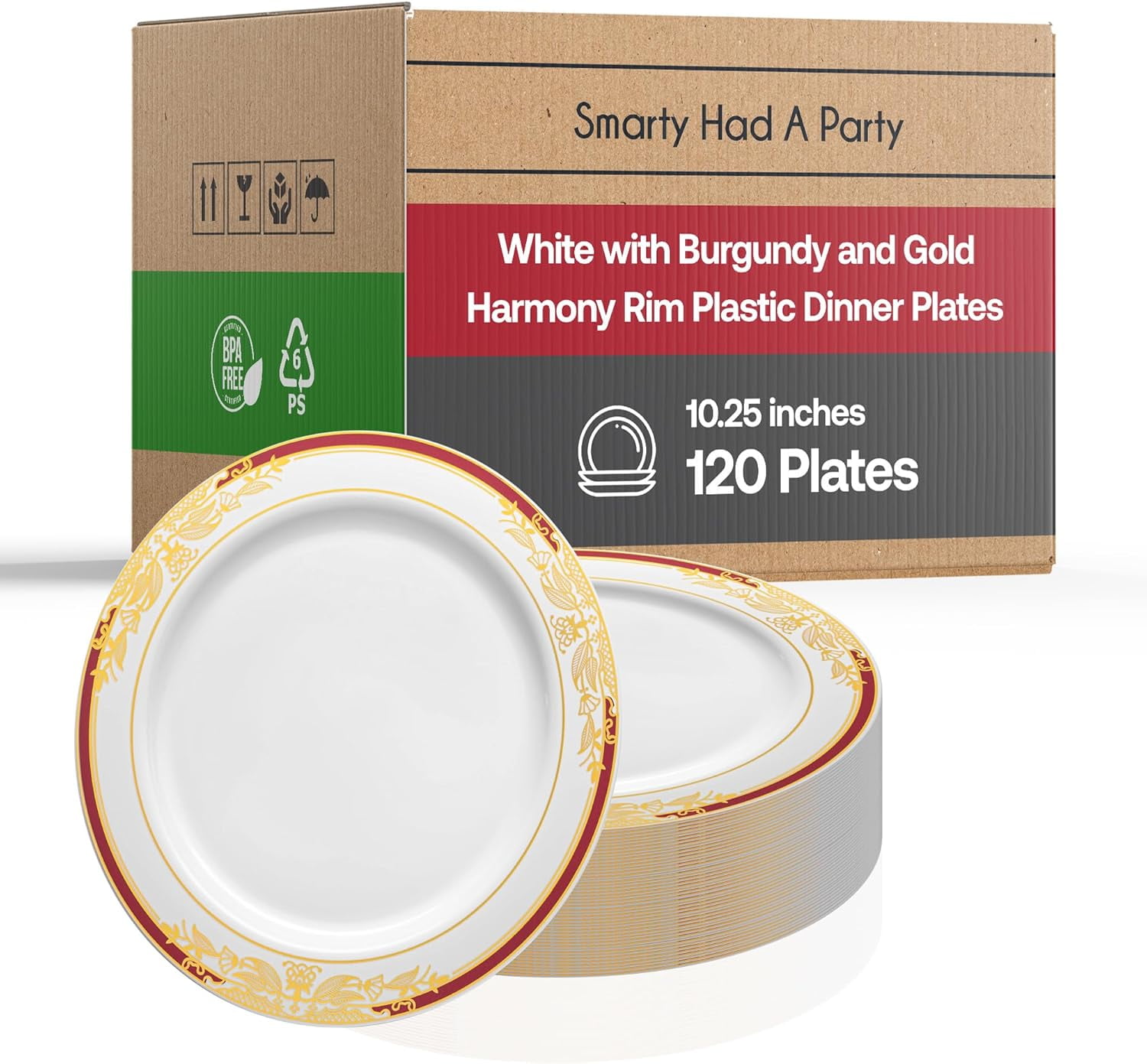 LIYH 32pcs Grey Plastic Plates Reusable Unbreakable Dinner Plates Salad Plates Microwave & Dishwasher Safe Plates Sets Perfect For Parties,Birthday,Picnics For Sale | Las Vegas, NV | Nellis Auction