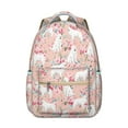 thumbnail image 1 of "Elegant Dog Pattern Backpack - Spacious Academic & Professional Carry Solution, Stylish Dog Owner Gift with Reinforced Bottom & Smooth Zippers", 1 of 6