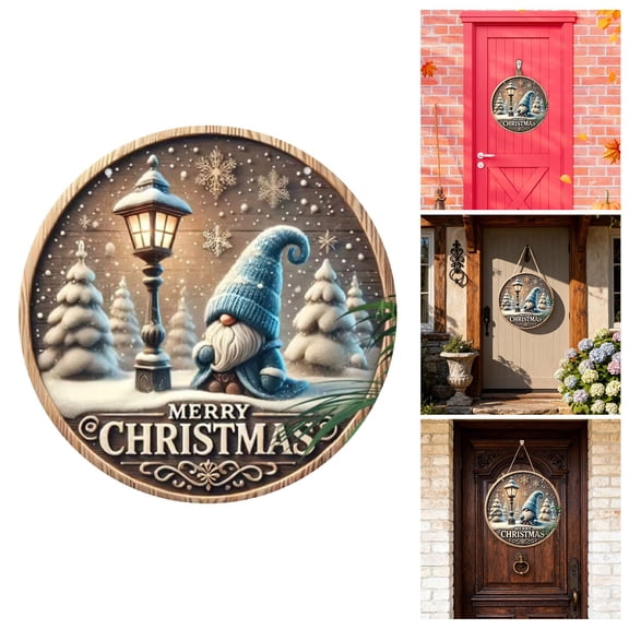 Elegant Door Hanging Decoration for Home Entrance - Unique Sign to Welcome Guests for Holiday Celebrations and Everyday Use Stylish and Functional Door Signage