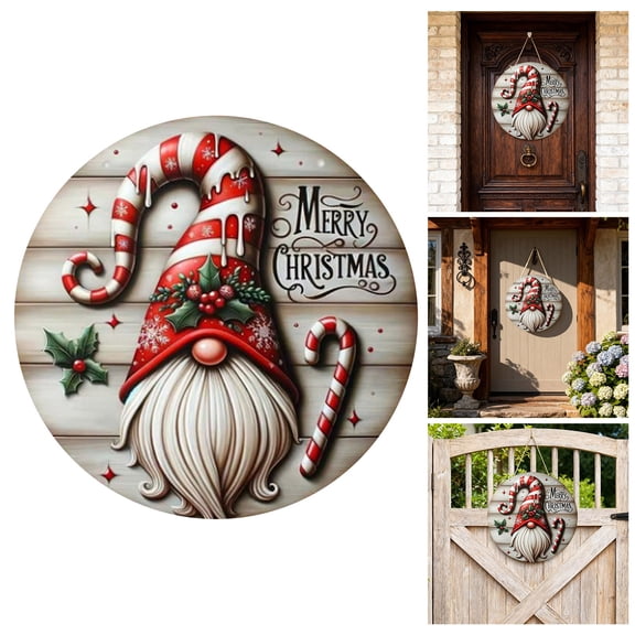 Elegant Welcome Door Hanging Sign For Home Entrance Stylish Holiday Decoration Celebrations And Everyday Use Functional Entranceway Display