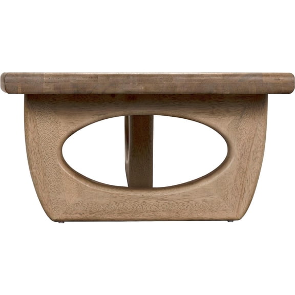 Elegant Douglas Coffee Table in Bleached Walnut