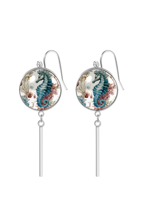 Elegant Earring Hooks Dangle Earrings Set with Stylish Patterns