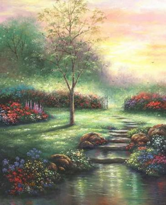 Elegant Edges Canvas Art - Vicki Wade (24 x 30)