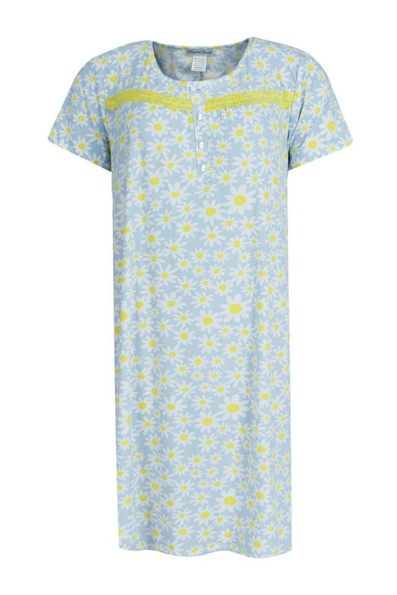 Daisy Short Sleeve Sleep Gown (Women)