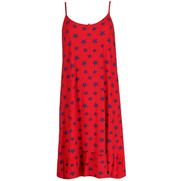 Elegant Emily  Star Cami Sleeveless Sleep Gown (Women's Plus)