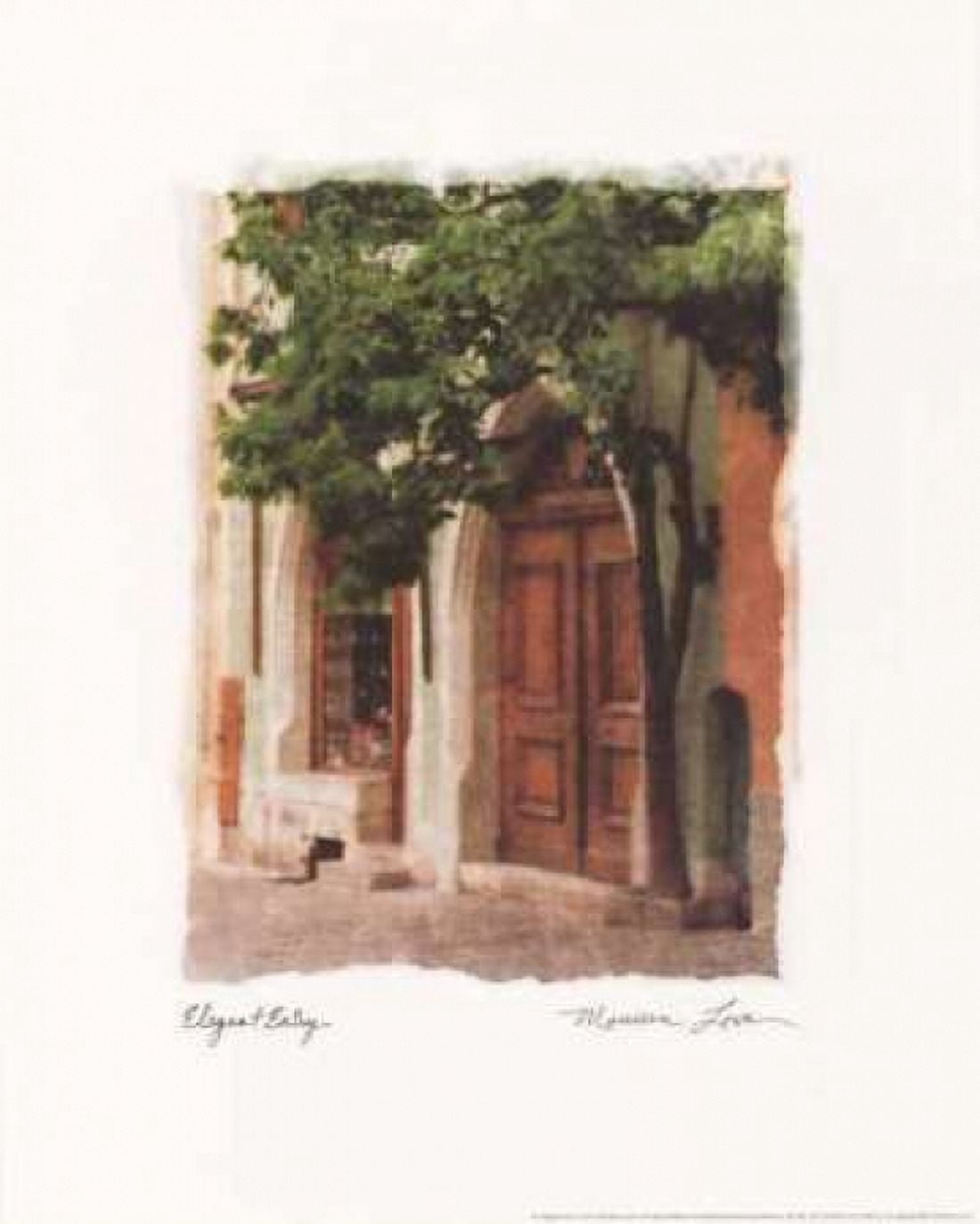 Elegant Entry Canvas Art - Maureen Love (24 x 30)