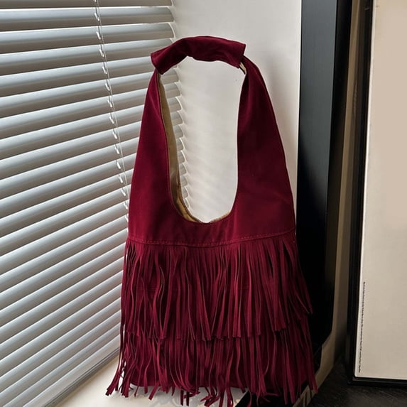 Elegant Everyday Tote With Tassel For Spacious Shoulder For Work Travel And Daily Use