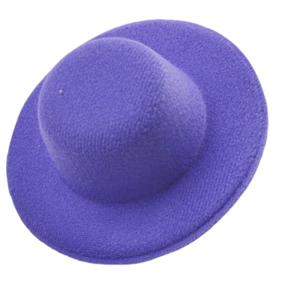 Elegant Fascinator Hat Base Round Saucer for Tea Party Costume French Fascinator Base Perch