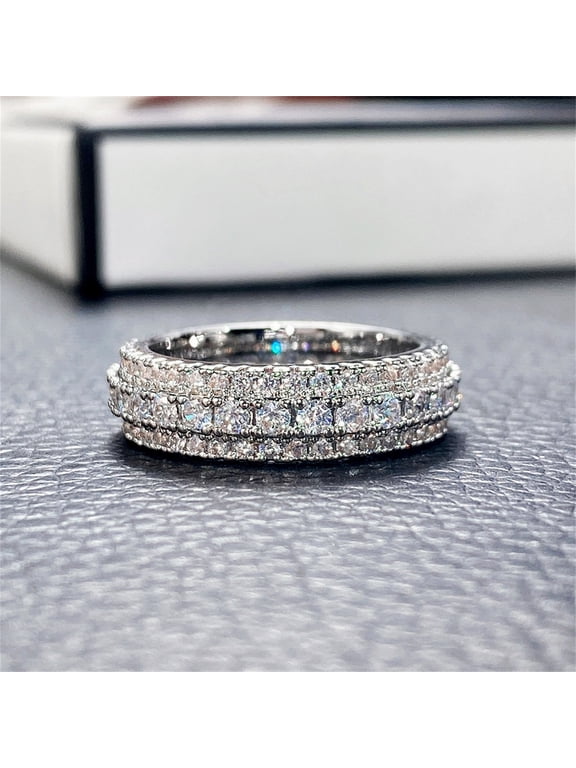 Elegant Fashion Ring for Women - Wedding, Engagement, Anniversary, Birthday, Valentine's Day Jewelry Gift with Gift Box