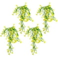 thumbnail image 1 of Elegant Faux Morning Glory Flowers For Doors And Walls With 4 Pack Arrangement, 1 of 5