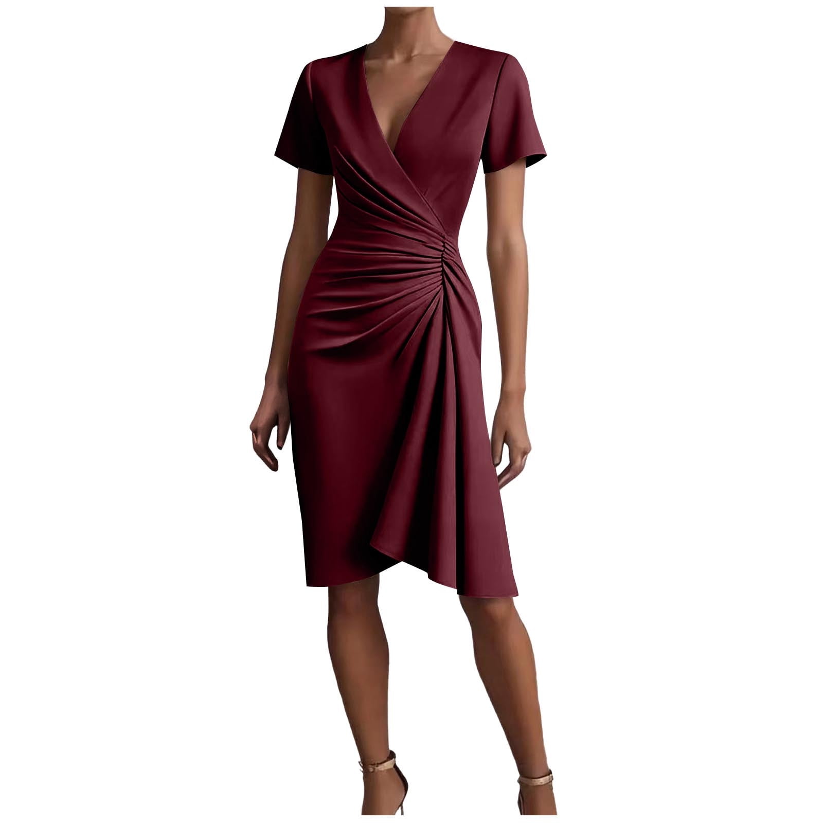 designer jade dresses Ruffled High Low Dress Hyacinth House Blue Gingham vintage-inspired Stitching:Red The Jade Melody Tam