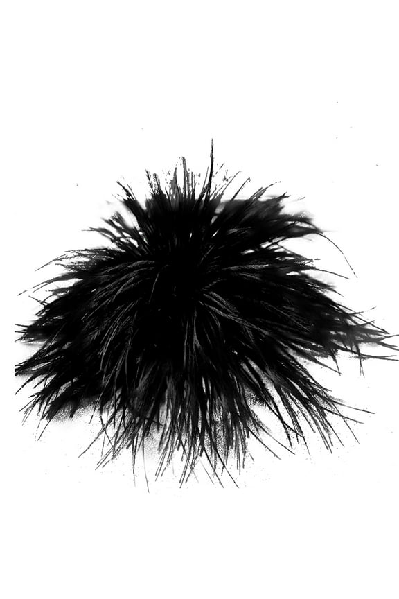 Elegant Feather Brooch Corsage Clip Handmade Fluffy Feather Jewelry for Hair, Hat, Bag & Clothing Decoration