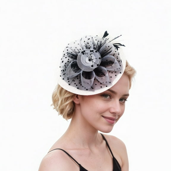 Elegant Feather Mesh Headband For Parties Dazzling Dress Accessories Versatile Occasion Hairpiece Fashionable Headwear For Women Party Decorations Sweat Band for Head Headbands for Men Fashion Women