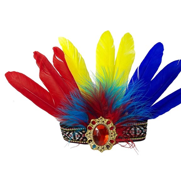 Elegant Feathered Headband Costume Accessories Festival Hairpiece Fashion Hairband Festival Headwear for Any Occasion