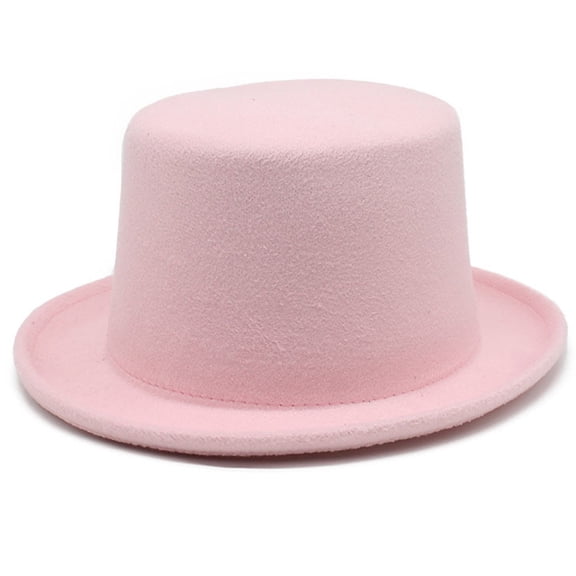 Elegant Fedoras Hat for Cosplay Parties Gentleman Hat with Roll Brim Adult Carnivals Party Hat Head Accessories