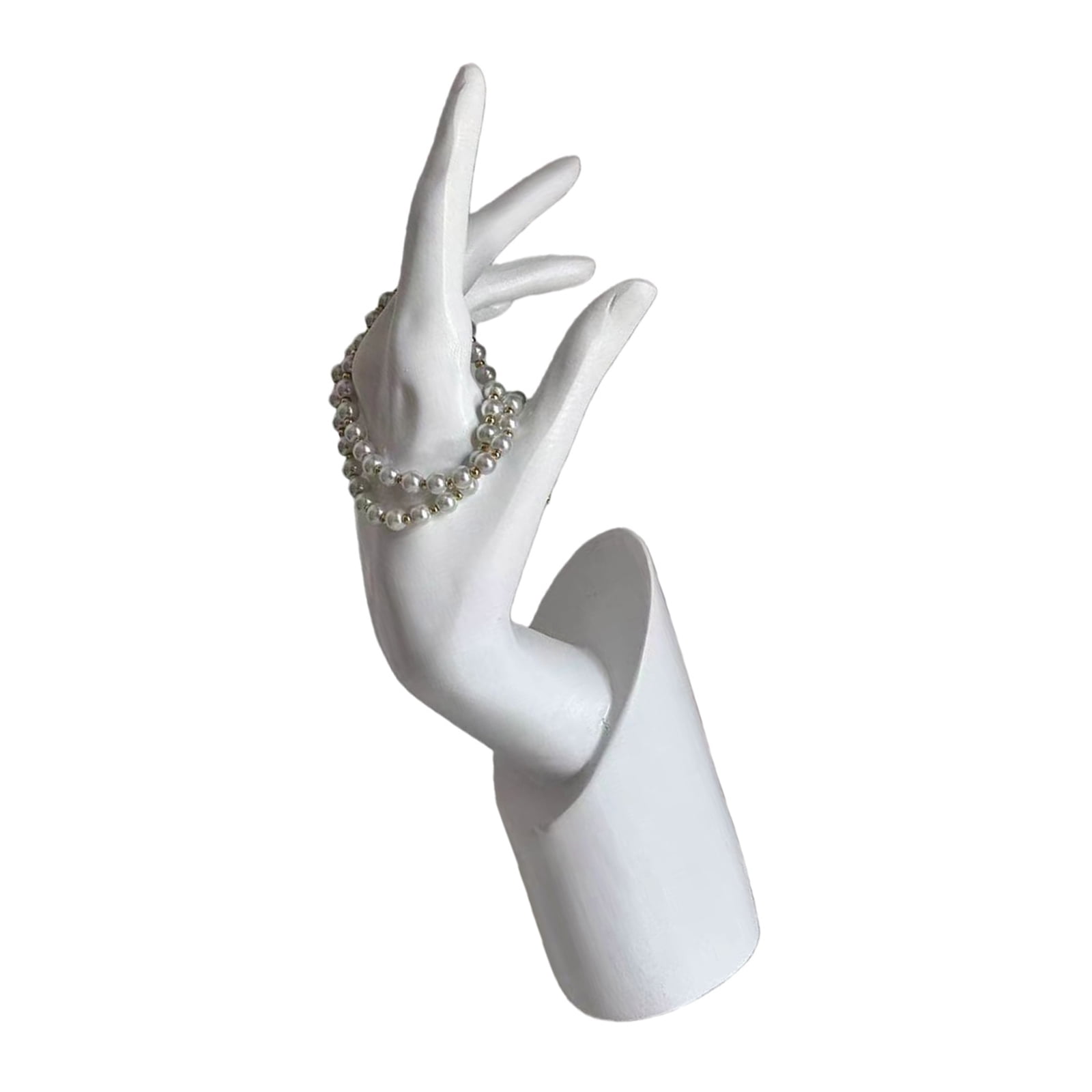 Elegant Female Hand Mannequin Jewelry Storage Display Stand Accessory for Necklace Showcasing Home Organization
