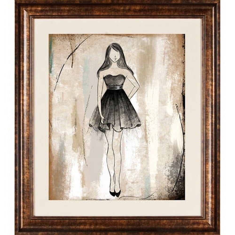Elegant Figurine Framed Art I