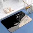 thumbnail image 1 of Elegant Floral Abstract Design Diatomite Bath Mats Bathroom Absorbent Anti Slip Floor Mat Foot Carpet Quick Dry Shower Toilet Rug Doormat Washable, 1 of 5
