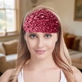 thumbnail image 1 of Elegant Floral Beaded Wide Headbands Set For Women Fashion Hair Accessories Stylish Comfortable Headband Daily Wear, 1 of 3