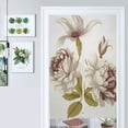 thumbnail image 1 of Elegant Floral Botanical Design Door Curtain Nordic Living Room DoorCurtain Porch Partition Curtain Kitchen Rative Half Curtain, 1 of 4