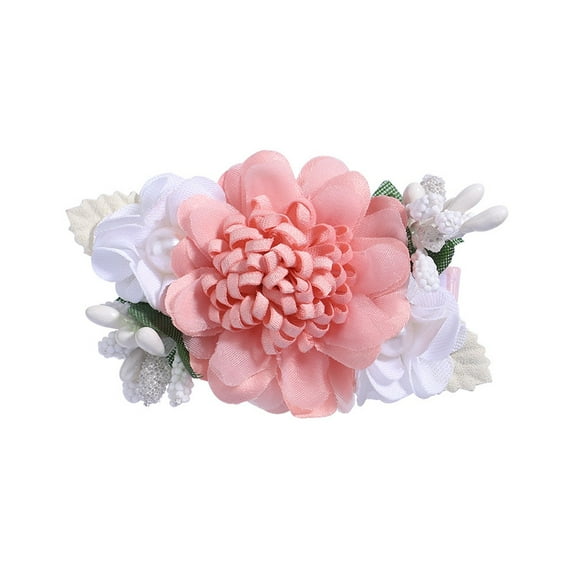 Elegant Floral Hair Clips for Girls Delicate Rose Design Hairpins with Fully Lined Barrettes Ideal Fine Hair Accessories