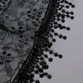 thumbnail image 1 of Elegant Floral Lace Tassel Wrap Shawl Sheer Scarf for Women, 1 of 5