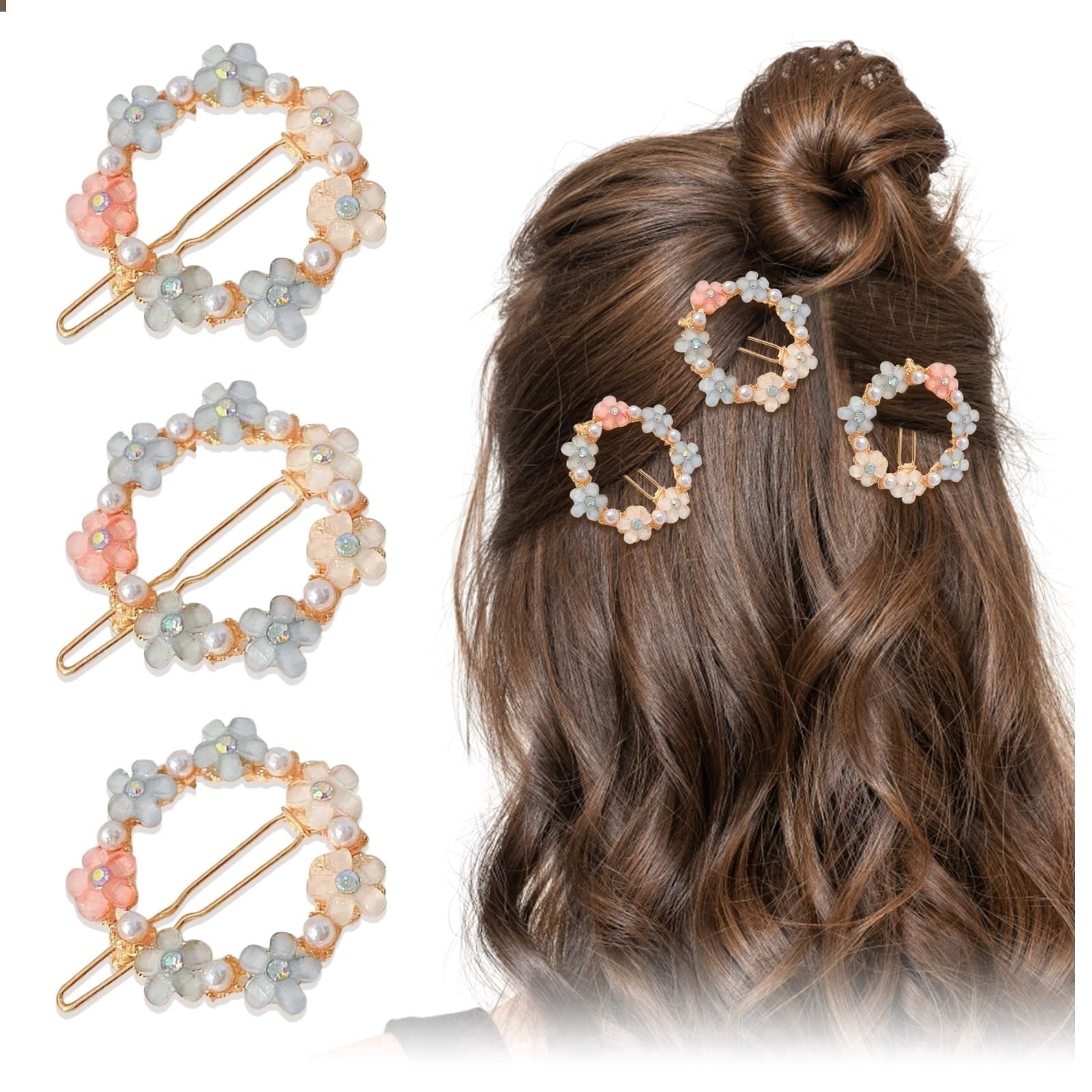 Hair Accessories set Of Three Morning Hair Routine DIY Hairstyling Box With Three Girls  main image 3
