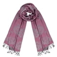 thumbnail image 1 of Elegant Floral Pattern Pashmina Wrap Shawl Scarf, 1 of 10