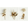 thumbnail image 1 of Elegant Floral Wall Art Set - Modern Canvas Painting Pictures for Living Room & Bedroom Decor, Abstract Flower Print Unframed Wall Hanging Gold4, 1 of 5