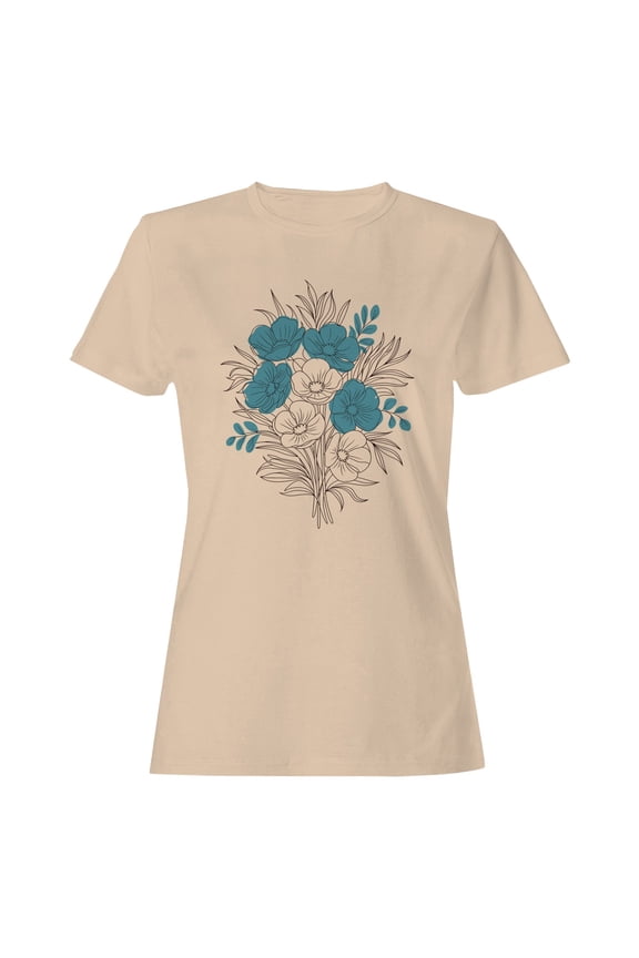 Elegant Floral Wall Women's T-shirt