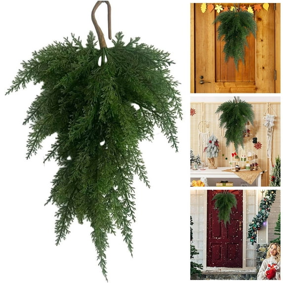 Elegant Floral Wreath for Home Seasonal Decoration for Front Door or Wall Natural Style for Holidays and Celebrations Indoor Outdoor Use