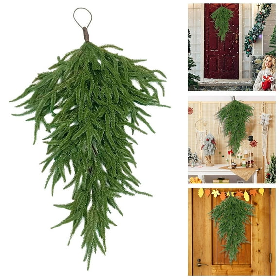 Elegant Floral Wreath for Home - for Front Door Entryway or Indoor Wall Décor Ideal for Seasonal Celebrations and Year-Round Use