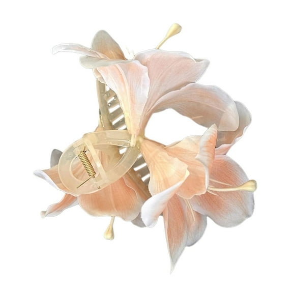 Elegant Flower Hair Clip Claw For Women Adds Charm And Style To Any Look