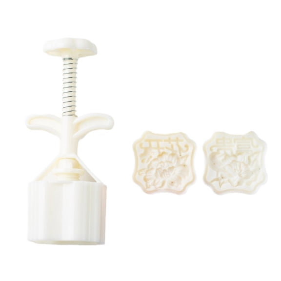 Elegant Flower Patterned Multipurpose and Pastries Press with Flower Stamp