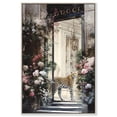 thumbnail image 1 of Elegant Flower Storefront Canvas Fashion Designer Wall Art by Art Remedy, Silver Frame, 16" x 24", 1 of 7