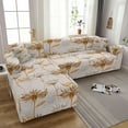 thumbnail image 1 of Elegant Flowers Pattern Elastic Sofa Covers Washable Stretch Slipcover For Living Room 1/2/3/4 Seaters Couch Chaise Lounge Cover, 1 of 6