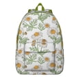 thumbnail image 1 of Elegant Flowers Print Backpack Gift Roomy School College Bookbag with Laptop Pocket Strong Unisex Backpack for Work Campus, 1 of 5