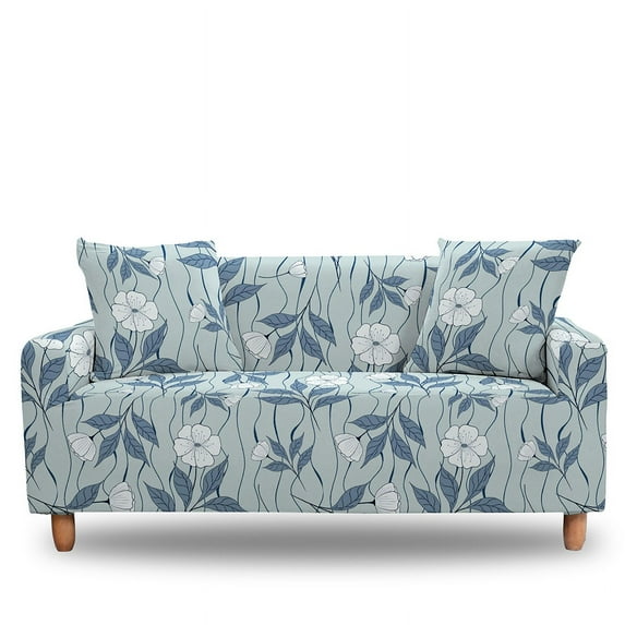 Elegant Flowers Sofa Cover For Living Room 1/2/3/4 Seater Elastic Soft Non-slip Slipcover Washable Couch Covers Drop Shipping