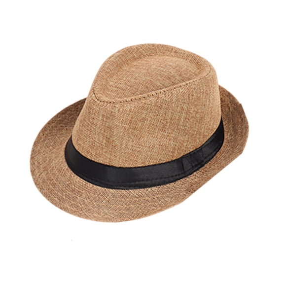 Elegant Foldable Panama Hat Unisex Sun-Proof Design For Beach Weddings & Outdoor Formal