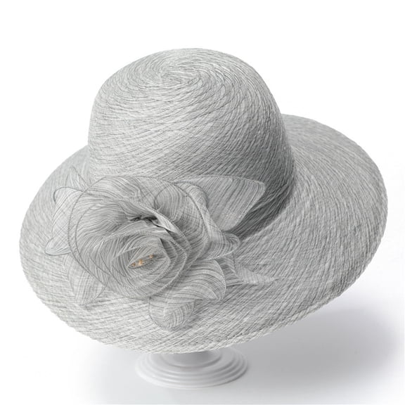 Elegant Foldable Sun Hat For Women Summer Wide Brim Floppy Beach Hat With – Lightweight And Breathable Ladies' Gardening And Fishing Bucket Cap Floppy Rain Hat for Women Oversized Hats for Women