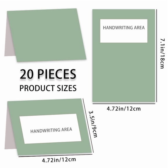 Elegant Folding Place Cards for Weddings Graduations Birthdays - Premium Blank Tent Cards for Table Seating, Easy to Write On, Durable Cardstock for DIY Event Decor