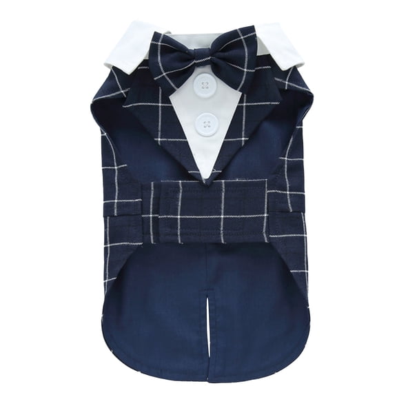 Elegant Formal Pet Attire With Bow Tie For Weddings And Parties - Tuxedo For Cats And Dogs