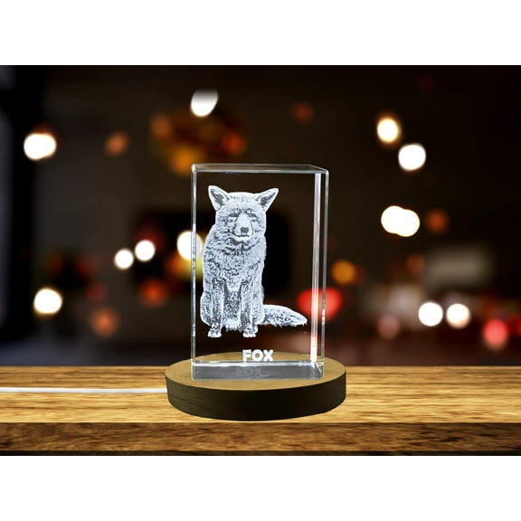 Elegant Fox Crystal Sculptures | Gorgeous Gems Carved with Sly Canines