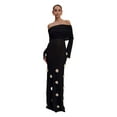 thumbnail image 1 of Elegant French-Inspired Evening Dress, Sexy & Graceful for Wedding & Party, 1 of 20