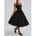 thumbnail image 1 of Elegant French-Inspired Evening Dress, Sexy & Graceful for Wedding & Party, 1 of 28