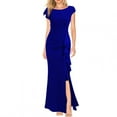 thumbnail image 1 of Elegant French-Inspired Evening Dress, Sexy & Graceful for Wedding & Party, 1 of 18