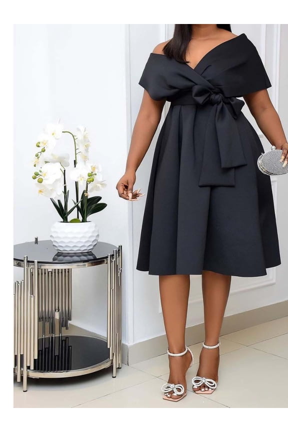 Elegant French-Inspired Evening Dress, Sexy & Graceful for Wedding & Party